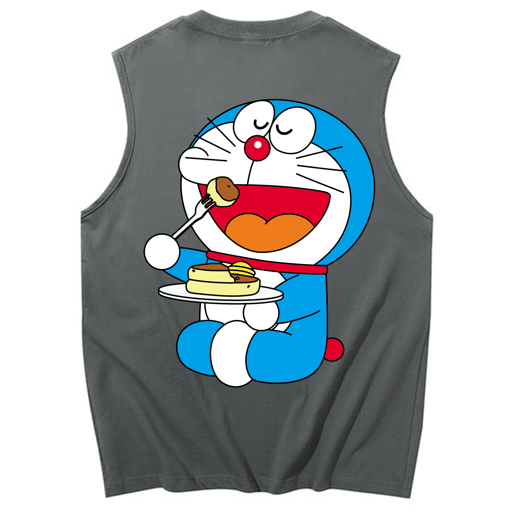 （画像用） ドラえもん Doraemon コットン100％タンクトップ（背面プリント）